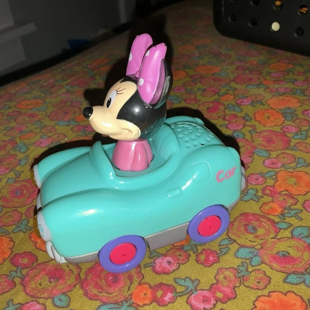 VTech Go! Go! Smart Wheels Disney Minnie Mickey Mouse Car‎ Lights Music Sounds